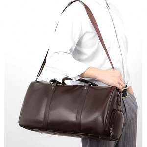 Bolsa de Gimnasio Personalizada con Logotipo OEM para Hombre y Mujer, Bolsa Deportiva de Viaje con Compartimento para Zapatos y Bolsillo Impermeable, Estilo Moderno - Product Image 1