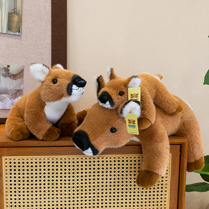 Juguete de Peluche de Ciervo Adorable Relleno de Algodón PP Súper Suave, Venta al por Mayor de Fábrica, Regalo de Cumpleaños para Niños, Alivia el Estrés - Product Image 2