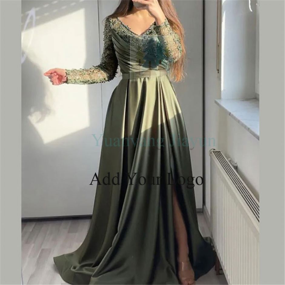 2024 Chest Wrapped Ruffle Edge Red Black Green Mid Rise Solid Color Lace Dress Evening Dress
