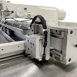 Máy may công nghiệp tự động lập trình kim đơn, kích thước lớn 800*400mm, tạo đường may móc xích, chất liệu nhựa - Product Image 4