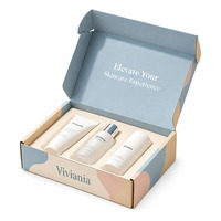 Boîtes cadeaux personnalisées pour soins de la peau avec insert, finition mate, emballage cosmétique écologique, vente en gros avec logo imprimé