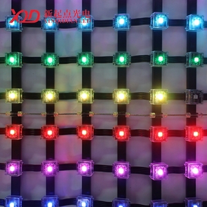 หน้าจอ LED แบบตาข่ายกลางแจ้ง ความสว่างสูง <span class=keywords><strong>9000CD</strong></span> กันน้ำ สำหรับตกแต่งผนังอาคารและโฆษณาบนป้ายโฆษณา - Product Image 3