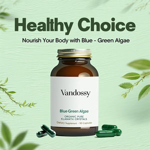 Capsules d'algues bleues et vertes à haute puissance Supplément de vitamines et de minéraux multi-nutriments pour le soutien immunitaire des adultes et des femmes enceintes - Product Image 2