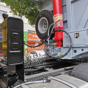 Semirremolque de volteo trasero de 3 ejes y 50 toneladas de alta calidad, con elevación hidráulica para una descarga fácil, ¡en oferta! - Product Image 4