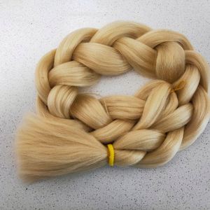 Extensiones de Cabello Sintético de Fibra de Alta Temperatura al por Mayor, Trenzas <span class=keywords><strong>Jumbo</strong></span> Africanas de 82 Pulgadas, Material Crudo Liso Yaki para Trenzar - Product Image 3