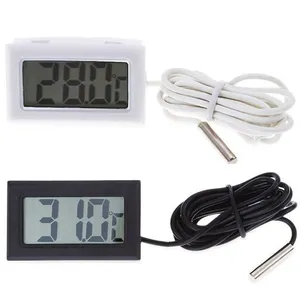 Termómetro Digital electrónico con pantalla LCD para pecera, medidor de temperatura del agua, refrigerador