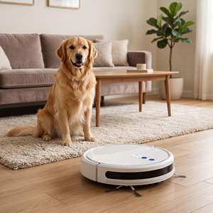 Robot Vacuum Cleaner with 1500-1999 Pa Suction VSLAM Navigation App Control Brushless Motor HEPA Filter for Home <b>Cleaning</b> - Product Image 4