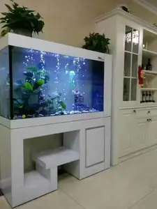 WOLIZE Koi Goldfish Arhat süs süs balığı Tank akvaryumlar ve aksesuarları Ultra temizle cam akvaryum balık tankı