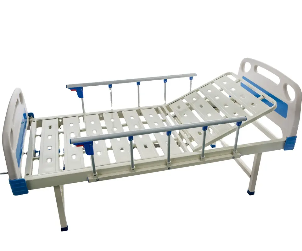 CE ISO certification factory suppliers medical furniture one function semi-fowler hospital bed