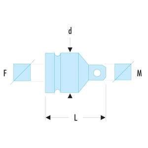 FACOM - NG.230A 1 1/2 ''a 1'' acoplador de impacto-EAN 3148516583710 TOMAS DE IMPACTO Y ACCESORIOS - Product Image 2