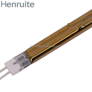 Phản ứng nhanh Halogen đèn sưởi hồng ngoại với vỏ vàng để tập trung IR - Product Image 4