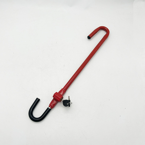 Bloqueo de freno de volante Bloqueo de <span class=keywords><strong>pedal</strong></span> de freno de seguridad antirrobo para vehículo con longitud ajustable - Product Image 3