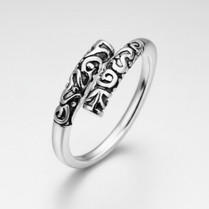 Tending Fashion anelli di lusso in acciaio inossidabile vendita calda coppia di anelli cuore di serpente taglio principessa diamante geometrico - Product Image 1