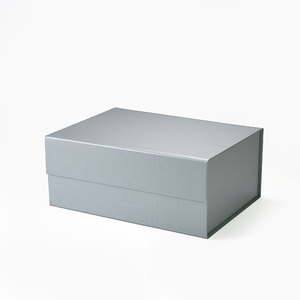 <span class=keywords><strong>En</strong></span> stock, prêt à être expédié, 2 boîtes cadeaux pliables de luxe <span class=keywords><strong>en</strong></span> argent perlé avec nœud <span class=keywords><strong>en</strong></span> ruban - Product Image 5