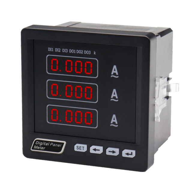 Power Analyzer Meter Smart Din Rail Power Meter Single Phase Three Phase Digital Current Meter