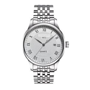 Reloj Mecánico Automático para Hombre, Popular, de Acero Inoxidable, 36 mm, Resistente al Agua 30 bar, Movimiento de Cuarzo, Cristal, Estilo Ejecutivo - Product Image 1