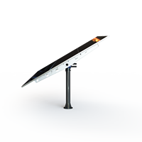 BOFU Nouveau Design Moteur d'orientation pour tracker solaire à double axe pour 6 panneaux photovoltaïques, modèle astronomique de suivi du soleil pour montage au sol ODM BOFU-ST-006D01