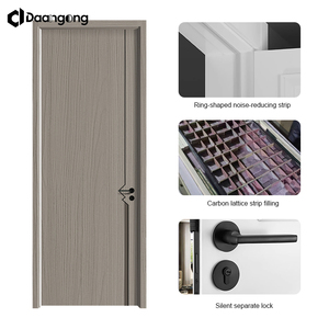 Portes intérieures modernes à design lisse pour la maison et le bureau avec certification CE, tailles personnalisées - Product Image 6