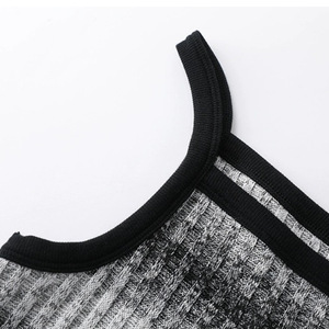 Abito Estivo da Donna Zhan <span class=keywords><strong>Ya</strong></span> Senza Maniche in Maglia, Collo Tondo, Vestibilità Ampia, Traspirante, con Motivo a Righe a Contrasto - Product Image 2