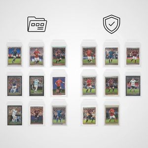 Wholesale 86x137mm Clear PP Resealable Bags 2mil High Transparency Sleeve for Graded <b>Cards</b> - Product Image 2