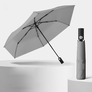 ร่มพับอัตโนมัติ Source Rain 6-Bone Ultra-Light แบบสามตอน ป้องกันรังสียูวี UPF 50+ ด้ามจับ ABS พับเก็บได้ทันที พับง่าย ใช้ได้สองแบบ - Product Image 4