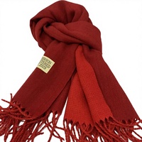 Écharpe en cachemire épaisse et chaude pour l'hiver, 330g, 65*180cm, châle en pashmina uni double face pour femmes musulmanes et couples