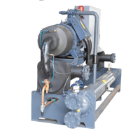 Mesin unit tunggal sekrup berpendingin air dengan suhu konstan (suhu air outlet mulai dari 0 ℃ hingga 10 ℃)