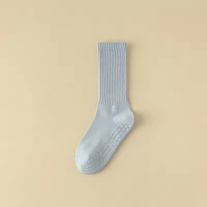 Anti <b>Slip</b> Logo Fuzzy Designer Compression Cotton Sport Women Custom Grip Yoga Pilates Socks High Quality Wholesale - Product Image 6