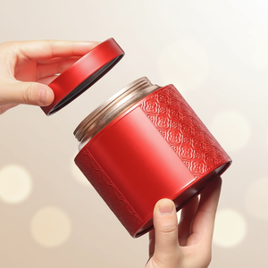 Lata de Té Sellada de 125g, de Metal, con Grabado Láser, Sellador de Rosca, Envase Universal para Té Negro y Blanco de Árboles Antiguos y Alimentos - Product Image 1