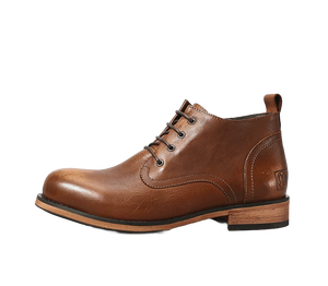 Bottes pour hommes de mode européenne et américaine, bottes de moto, bottes courtes de chevalier, chaussures pour hommes, bottes de style rétro, bottes Martin - Product Image 4