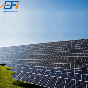 Système de montage solaire photovoltaïque 1 MW adapté pour l'agriculture, structure solaire au sol, système de montage fixe inclinable au sol - Product Image 5