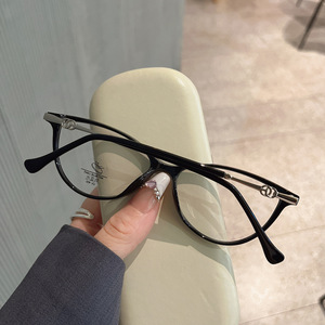 Monturas de gafas Qianai Cat Eye para mujer, anti luz azul, montura completa, material TR90, L3-30318 - Product Image 3