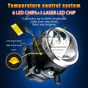 Bán buôn trực tiếp từ nhà máy Đèn sương mù <span class=keywords><strong>LED</strong></span> <span class=keywords><strong>3</strong></span> màu <span class=keywords><strong>3</strong></span> inch dành cho Kwid 2020 Grand Vitara 1996-2004 Nissan Xterra 2013 - Product Image 4