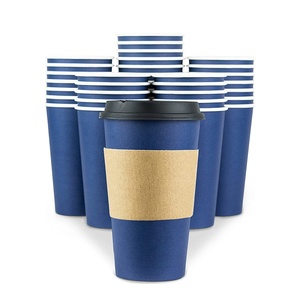 Gobelets en papier inviolables avec couvercle à décoller pour la livraison sécurisée, qualité alimentaire, design spécial, gobelets en papier personnalisés en relief 3D - Product Image 2