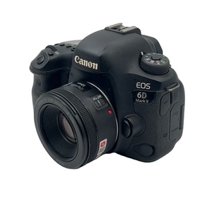 Appareil photo reflex numérique plein format d'occasion EOS <span class=keywords><strong>6D</strong></span> Mark II (6D2) original en gros avec objectif <span class=keywords><strong>EF</strong></span> 50mm F/1.8 STM, kit 24MP, vidéo 4K - Product Image 2