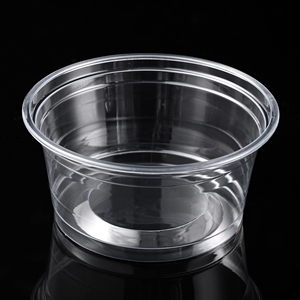Vaso de Plástico Popular Directo de Fábrica para Helado/Postre con <span class=keywords><strong>Tapas</strong></span>, <span class=keywords><strong>6</strong></span> oz (220 ml), para Fiestas, Parfaits, Bodas, Picnics y Campamentos - Product Image 1