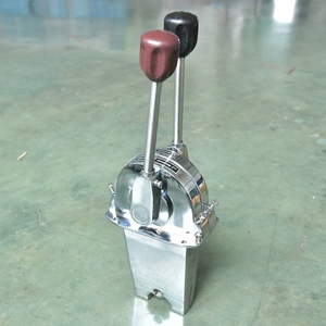 HF6005-B Nhà máy cung cấp kép <span class=keywords><strong>LEVER</strong></span> điều khiển từ xa thuyền động cơ <span class=keywords><strong>Marine</strong></span> Boat <span class=keywords><strong>Throttle</strong></span> <span class=keywords><strong>LEVER</strong></span> điều khiển - Product Image 3