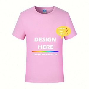 Custom Oversize Quick-drying Round Neck Printed logo Custom Advertising Overalls Cultural Tee <b>Shirts</b> Short Sleeves - Product Image 3