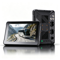 Tablette Android 13 tout-en-un avec caméra AHD 720P 1080P, RS232, RJ45, CANBus, GPIO pour solutions de surveillance des transports