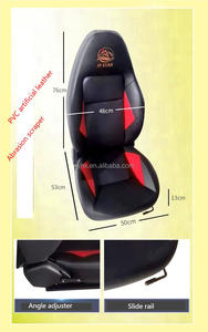 Asiento Modificado para UTV (Vehículo Utilitario Todoterreno) Asiento de Coche Eléctrico de Cuero PVC Tipo Racing con LOGO Personalizado para Autocaravana y Cámper - Product Image 6