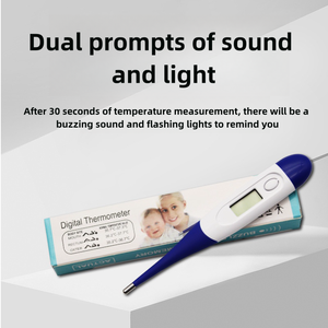 Termômetro Veterinário Digital Medição rápida temperatura termômetro digital animal com sonda Soft - Product Image 3