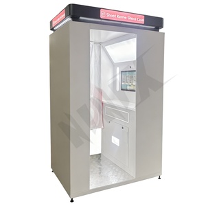 Photomaton à monnayeur pour photos d'identité et de passeport, cabine d'impression en libre-service, studio numérique de portraits, kiosque d'imagerie intelligent - Product Image 1