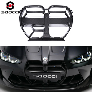 Griglia Frontale in Fibra di Carbonio Stile CSL per BMW G80 G81 M3 G82 G83 M4, Doppia Griglia Centrale a Rete - Product Image 1