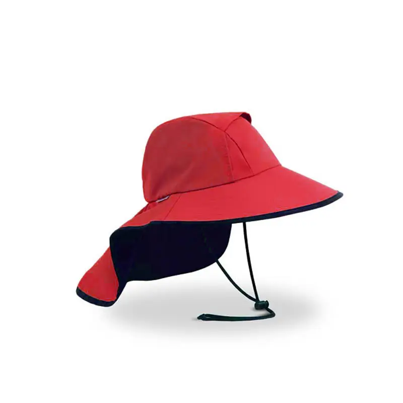 Pequeño pedido Bajo moq Sombrero cubierto de cuello profesional al aire libre Sombrero protector solar UPF 50 gorras sombreros de cubo Gorra de pescador Pedido pequeño