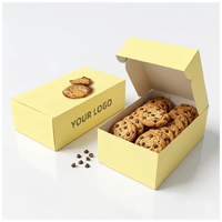 Scatola per Alimenti in Carta Kraft da 1000ml con Finestra Trasparente, Impermeabile, per Asporto, Personalizzabile con Logo