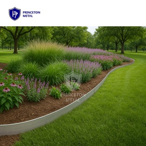<span class=keywords><strong>Bordure</strong></span> de jardin rectangulaire éclairée en aluminium, durable, résistante à la corrosion, recyclable, avec revêtement en poudre, pour aménagement paysager et toiture - Product Image 4