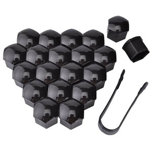 Nouveau couvercle de tête de boulon d'écrou de roue de <span class=keywords><strong>voiture</strong></span> 20 pièces 17/19/21mm capuchon de boulon de protection décoration extérieure boulon de protection jantes vis bouchon - Product Image 1