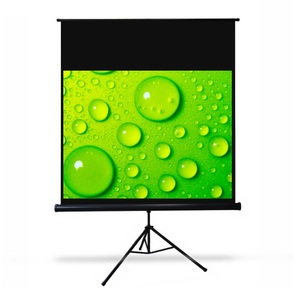 120 inch 4:3 Projection Tripod <strong>Screen</strong> Matt White with Tripod Bracket 2 in 1 <strong>projector</strong> <strong>screen</strong> <strong>stand</strong> - Product Image 1