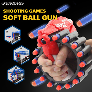 Thiết kế mới Chụp cổ tay điện EVA mềm Đạn súng Bộ dụng cụ đồ chơi 2025 bé trai - Product Image 2