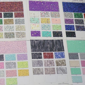 <strong>Chucky</strong> Glitter Fabric Wholesale Fashion Shining Fabric Faux Leather for Luggage Wallet Bag Handbags - Product Image 3